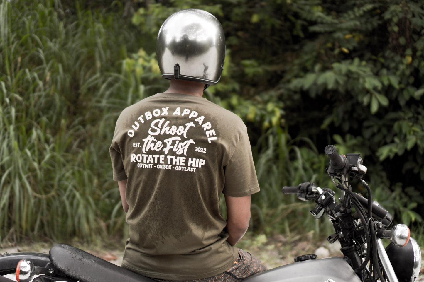 THE CROSS Army green