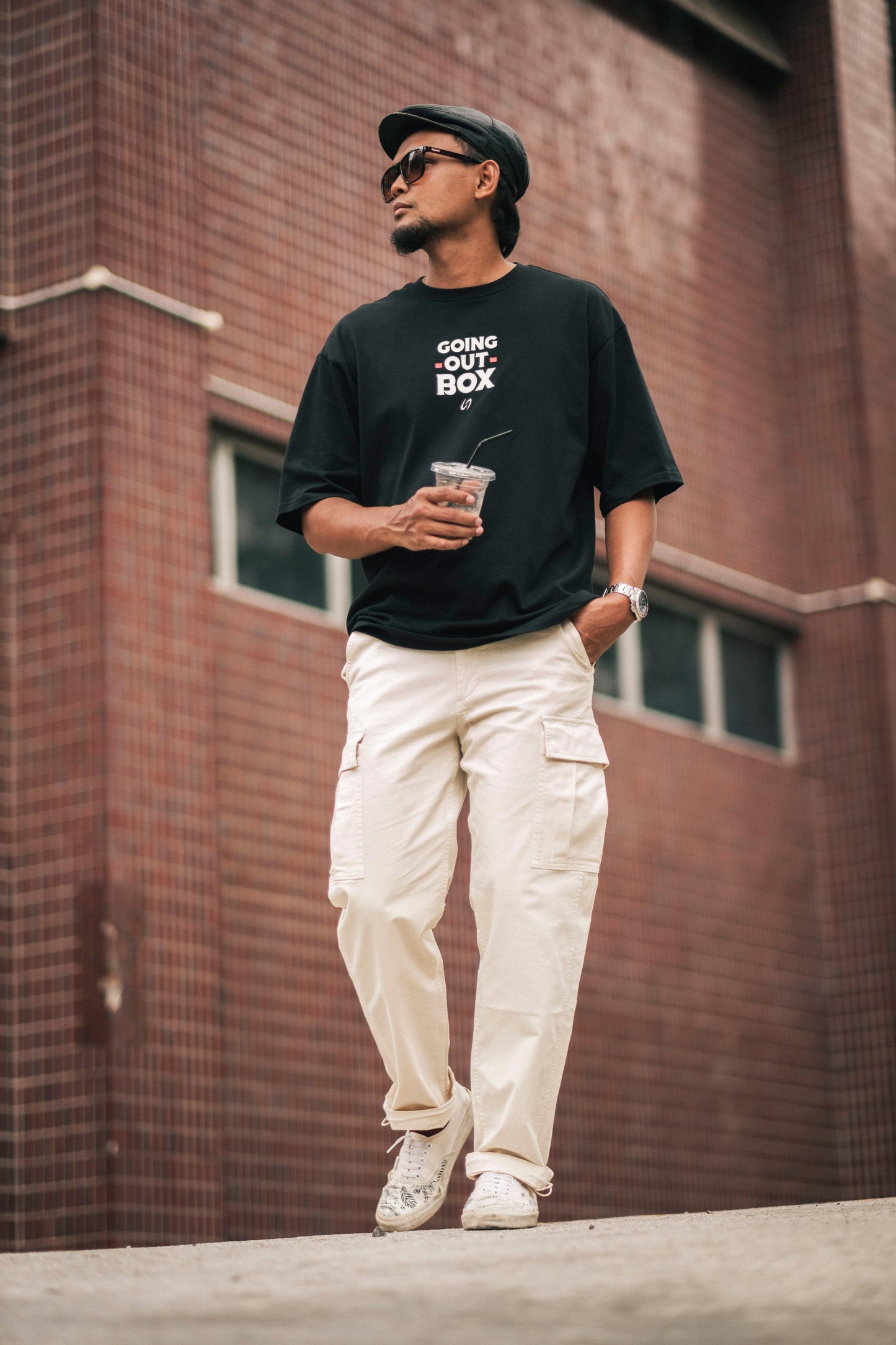 Going Outbox Oversize Black