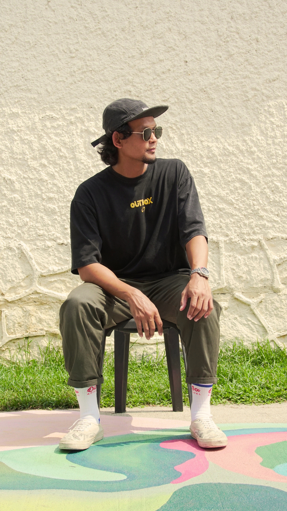 Rise and Grind Oversized Tee