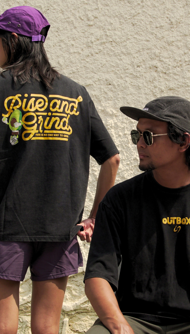 Rise and Grind Oversized Tee