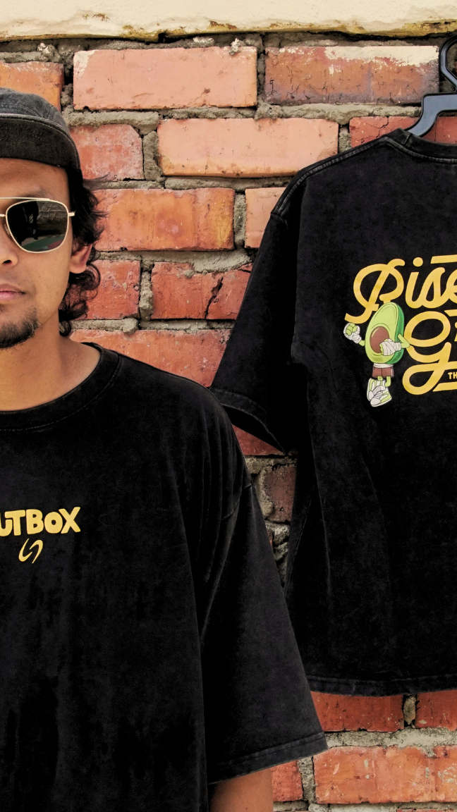 Rise and Grind Oversized Tee