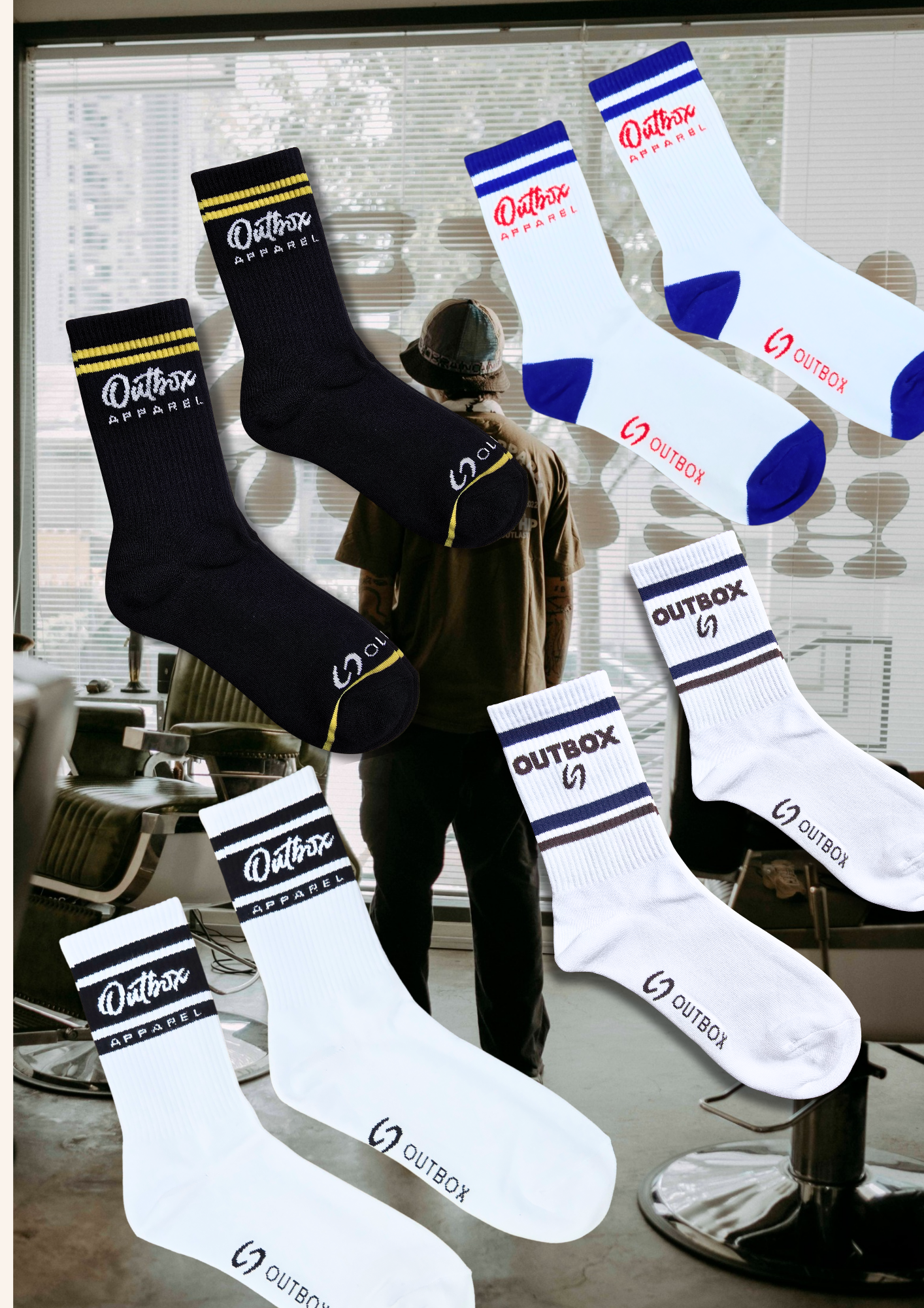 4 crew socks